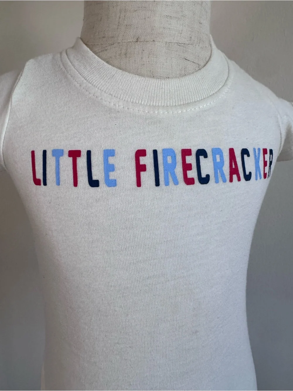 Little Firecracker Fourth of July Tee